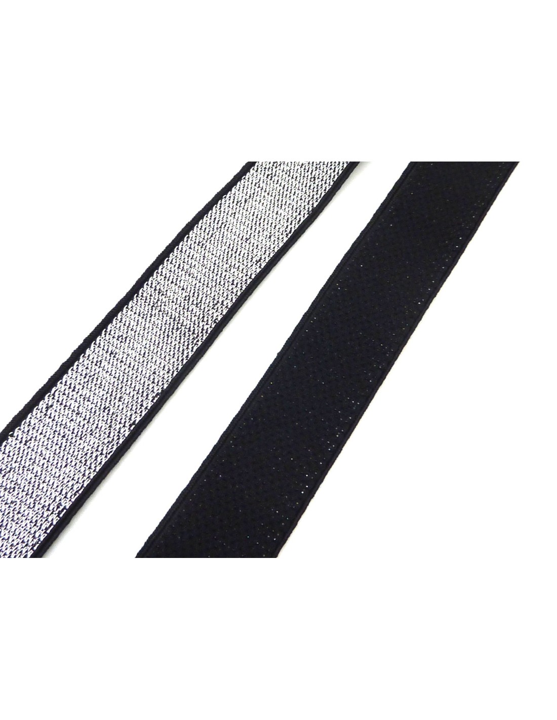 Ruban à Paillettes élastique Noir Et Or - 9,14 M X 60 Mm - Pour Couture, Déco, Bandeaux, Cadeaux