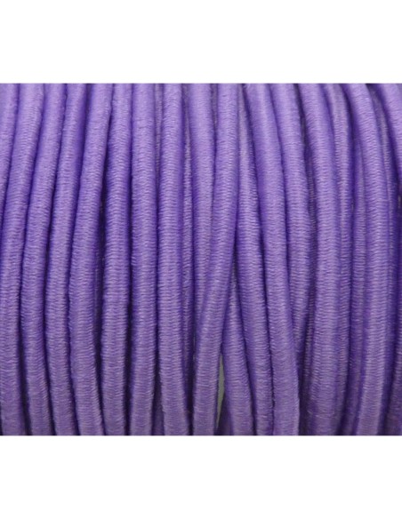 Elastique 2mm parme mauve