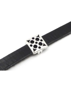 10 Perles passant carré forme géométrique rond triangle...