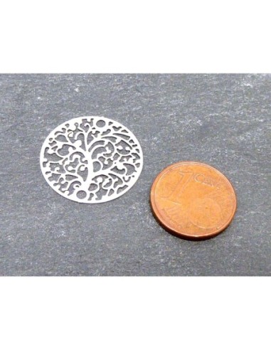 R-2 Estampes connecteur en filigrane ronde...