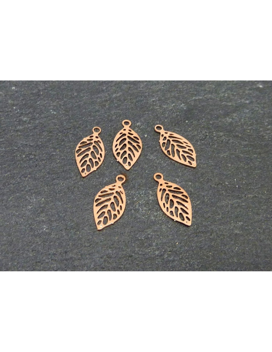 Breloques Citron Plaqué Or 18K Avec Zircone Cubique - Lot De 10 Pièces, Pour Fabrication Bijoux, Collier, Bracelet