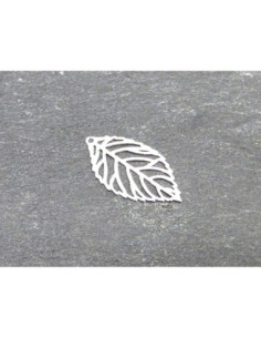 R-4 breloques feuille en filigrane très fine, légère et...