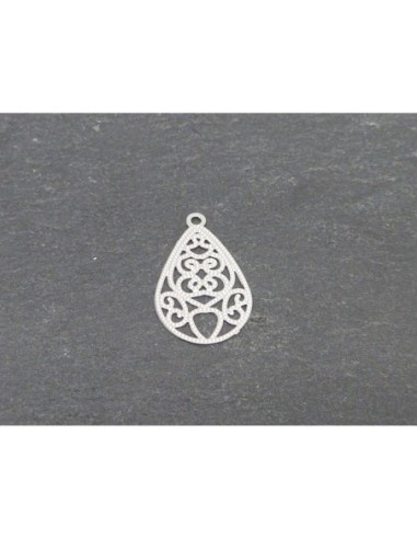 R-4 Estampes pendentifs larme goutte en...