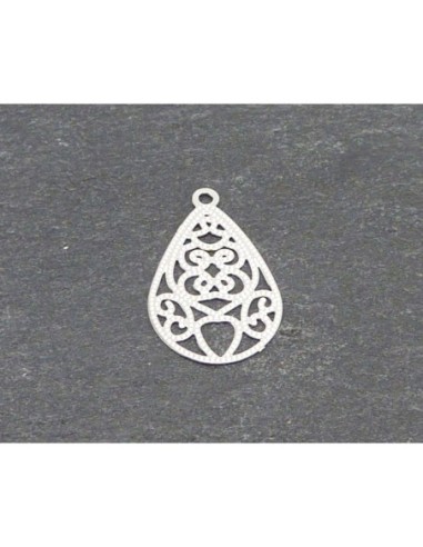 R-4 Estampes pendentifs larme goutte en...