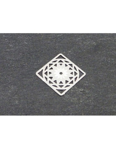 R-4 Estampes connecteur carré en filigrane...