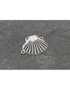 R-4 connecteurs coquillage en filigrane évidé très fin...