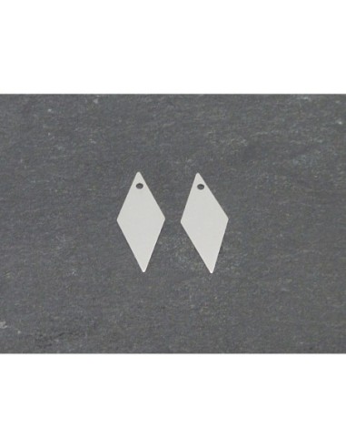 R-2 breloques losange sequin 18,5mm x 7,5mm en...