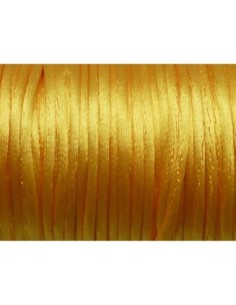 Cordon queue de rat 2mm jaune impérial 2