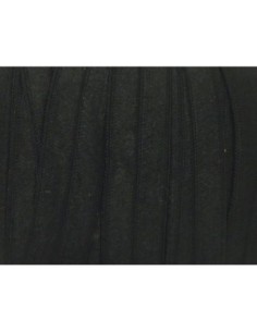 Ruban élastique 15mm noir effet soyeux pour headband 2