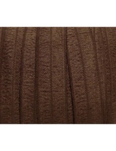 Ruban élastique marron 15mm pas cher 2