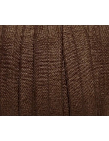 Ruban élastique marron 15mm pas cher pour headband