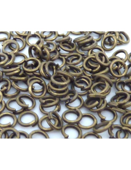 Anneaux brisé 5mm bronze