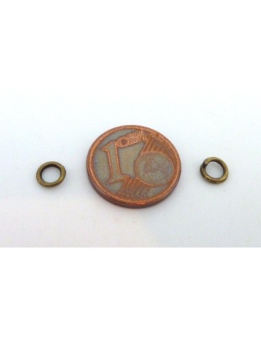 Anneaux de jonction 5mm bronze