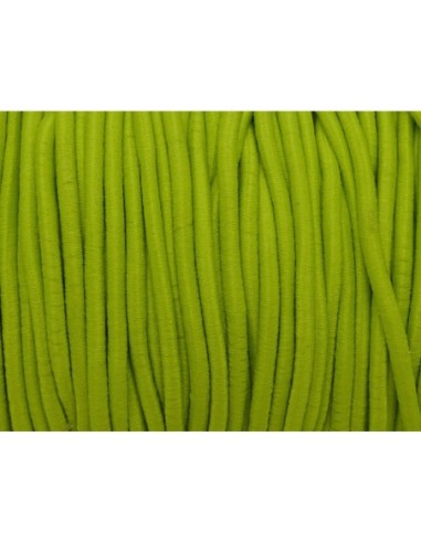 Filélastique jaune chartreuse pas cher 2mm