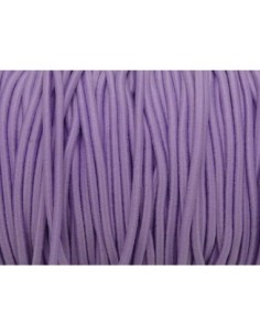 Fil élastique parme 2mm pour couture 2