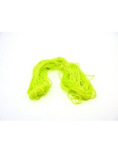 Echeveau de 29m de fil nylon vert chartreuse anis fluo... 2