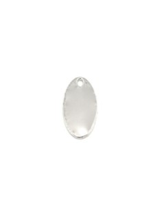 5 Breloques navette ovale 31,4mm x 15,8mm en métal...