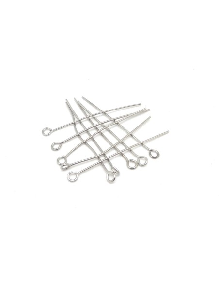 Tige à oeil 4 cm pour création bijoux