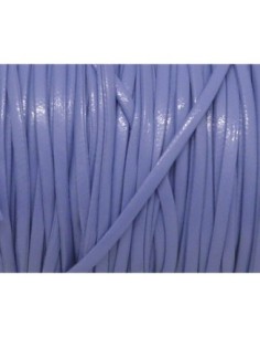 1m lanière cuir synthétique couleur parme lavande 2,5mm...