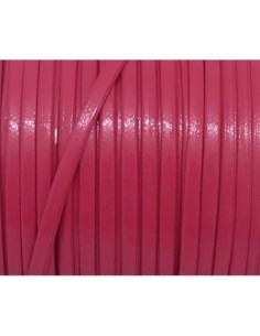 1m lanière cuir synthétique couleur rose vif fuchsia...