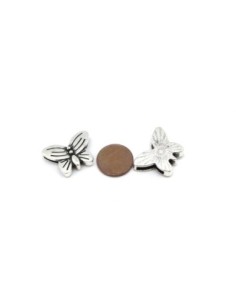 3 perles passant papillon, slide pour lanière de 10mm en... 2