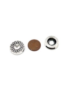 3 perles passant soleil slide pour lanière de 10mm en... 2