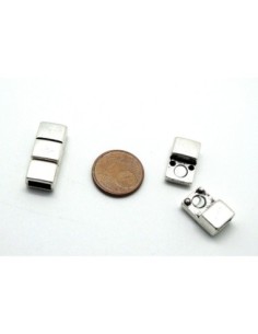 Fermoir aimanté pour lacet cuir de 7mm 2