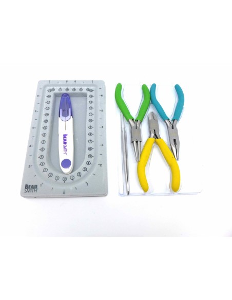 Set de pinces avec sa boite de rangement 