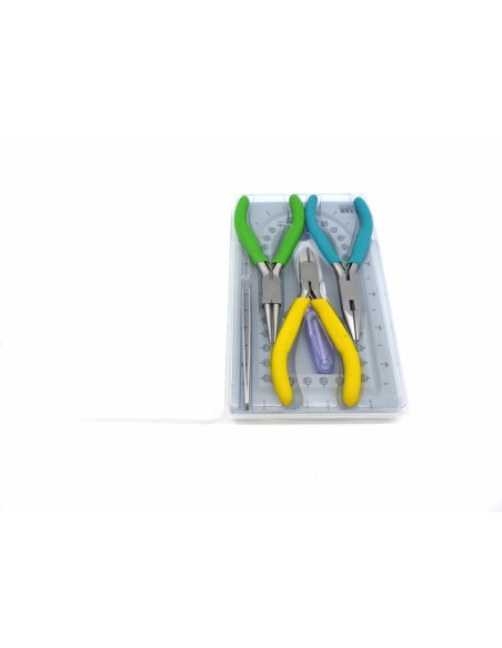 Set de pinces avec sa boite de rangement 