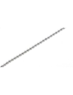 1m de chaînette bille 1,6mm fine et souple en acier inoxydable 2