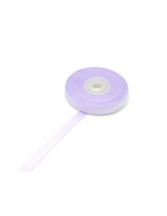 1 bobine de 19m de ruban gros grain de largeur 10mm souple de couleur parme
