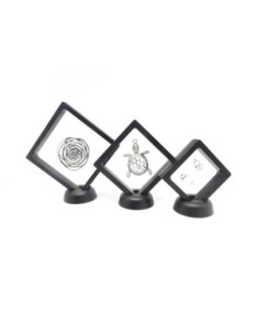 présentoir, cadre très original carré en pvc de couleur noir