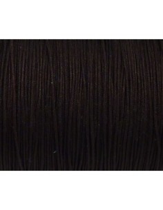 10m Fil de jade 1mm de couleur marron foncé brun - idéal noeud coulissant - WRAP - SHAMBALLA