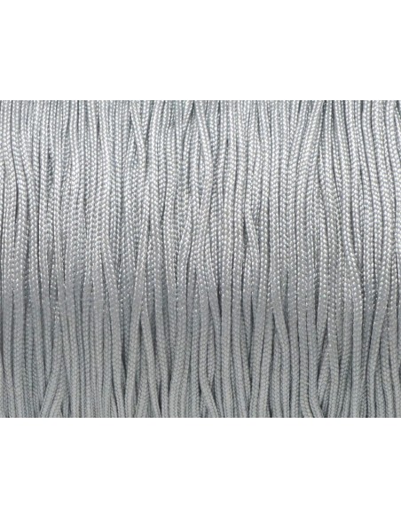 Fil de jade 0,8mm de couleur gris clair - idéal noeud coulissant - WRAP - SHAMBALLA