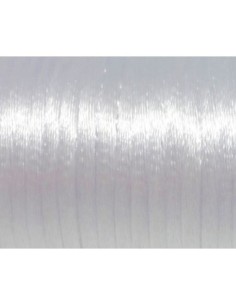 Cordon queue de rat 2mm blanc brillant 2