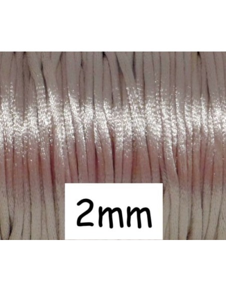 Cordon queue de rat 2mm gris grège
