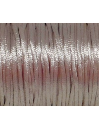 Ficelle chinoise grise 2mm pour bracelets