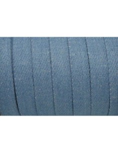 Lanière 10mm en jeans uni bleu clair tendance denin 2