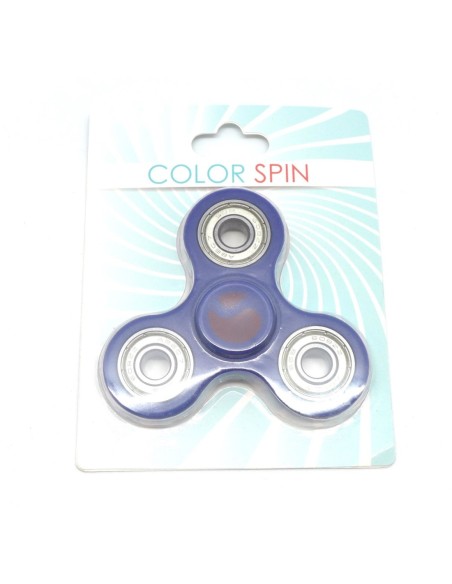 Hand spinner Roulement Fidget TOY Hélice de couleur bleu foncé