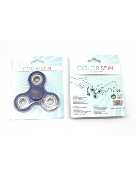 Hand spinner Roulement Fidget TOY Hélice de couleur bleu foncé
