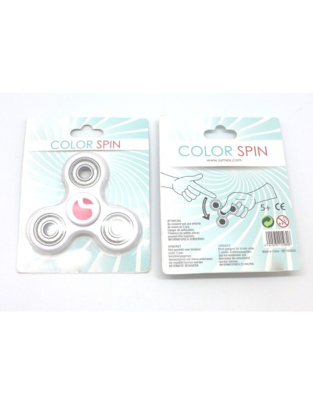 Hand spinner Roulement Fidget TOY Hélice de couleur blanc