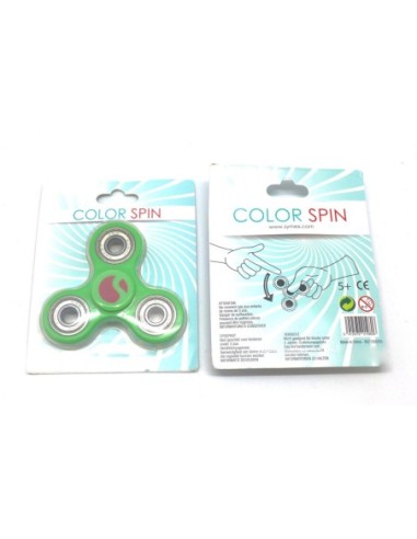Hand spinner Roulement Fidget TOY Hélice vert