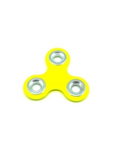 Hand spinner Roulement Fidget TOY Hélice de couleur jaune fluo