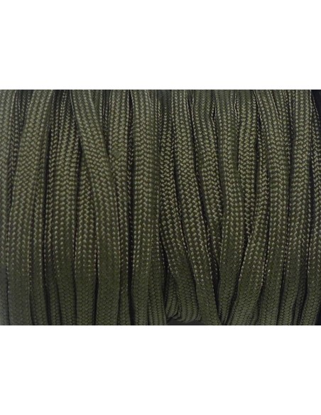 2m paracorde rose cordon nylon tressé 4,5mm x 2mm - 7 fils - corde nylon gainé