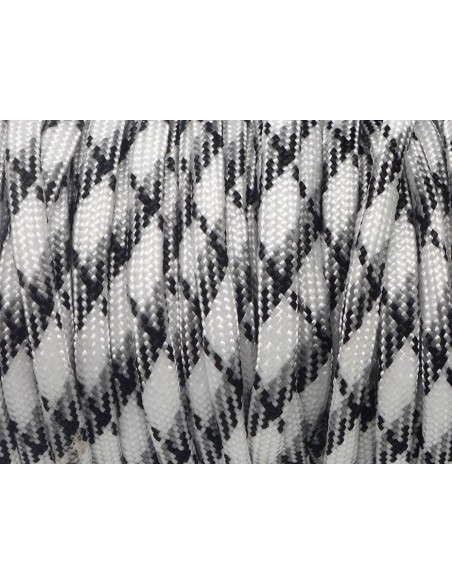 2m paracorde rose cordon nylon tressé 4,5mm x 2mm - 7 fils - corde nylon gainé