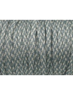 2m paracorde rose cordon nylon tressé 4,5mm x 2mm - 7 fils - corde nylon gainé 2