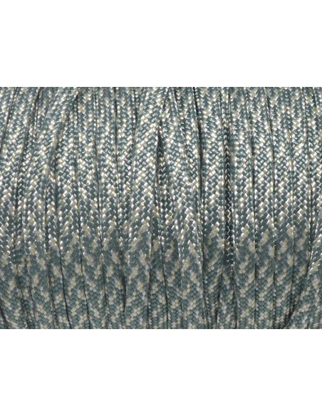 2m paracorde rose cordon nylon tressé 4,5mm x 2mm - 7 fils - corde nylon gainé