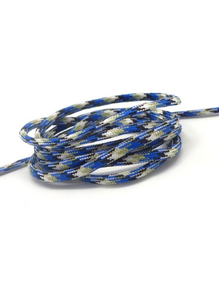 2m paracorde rose cordon nylon tressé 4,5mm x 2mm - 7 fils - corde nylon gainé