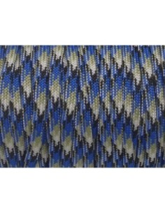 2m paracorde rose cordon nylon tressé 4,5mm x 2mm - 7 fils - corde nylon gainé 2