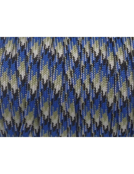 2m paracorde rose cordon nylon tressé 4,5mm x 2mm - 7 fils - corde nylon gainé